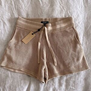 NWT Rag & Bone knit shorts, size S